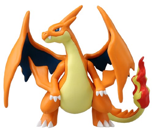 Figurine Pokémon Dracaufeu & Sacha - 16 cm Version Super Détaillée avec  Boîte